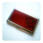 Here, Kitty Kitty Business Card Holder
