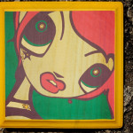 Sadie on Wood
