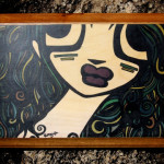 Sylvie on Wood